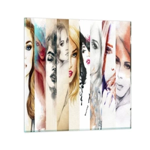 Quadro su vetro - E sei sempre tu - 50x50 cm