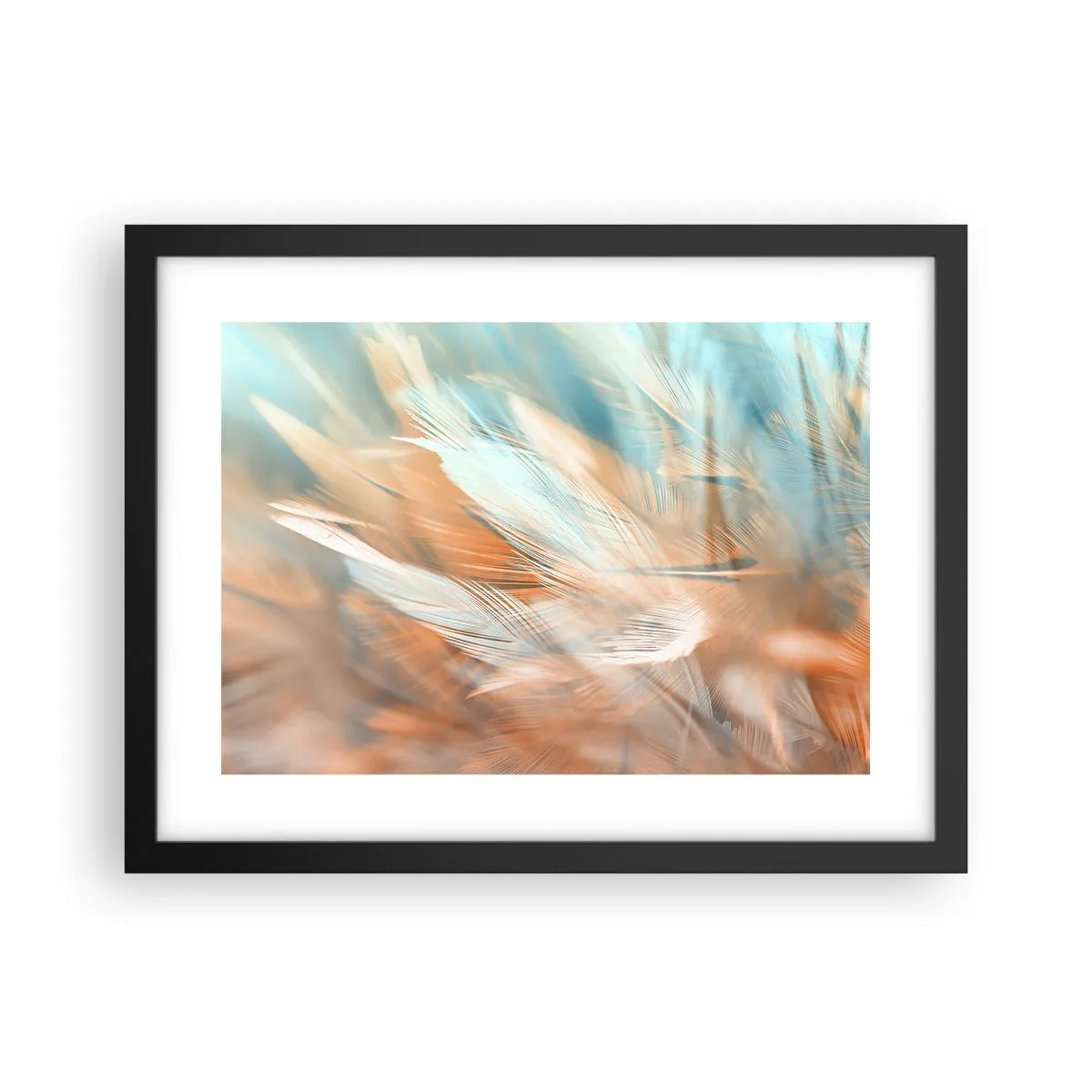 Poster in cornice nera - Nel paese della mitezza - 40x30 cm