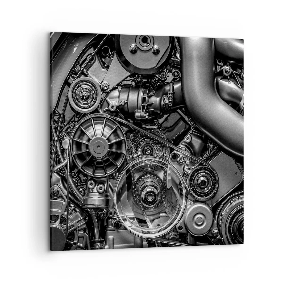 Quadro su tela - Stampe su Tela - La poesia della meccanica - 50x50 cm