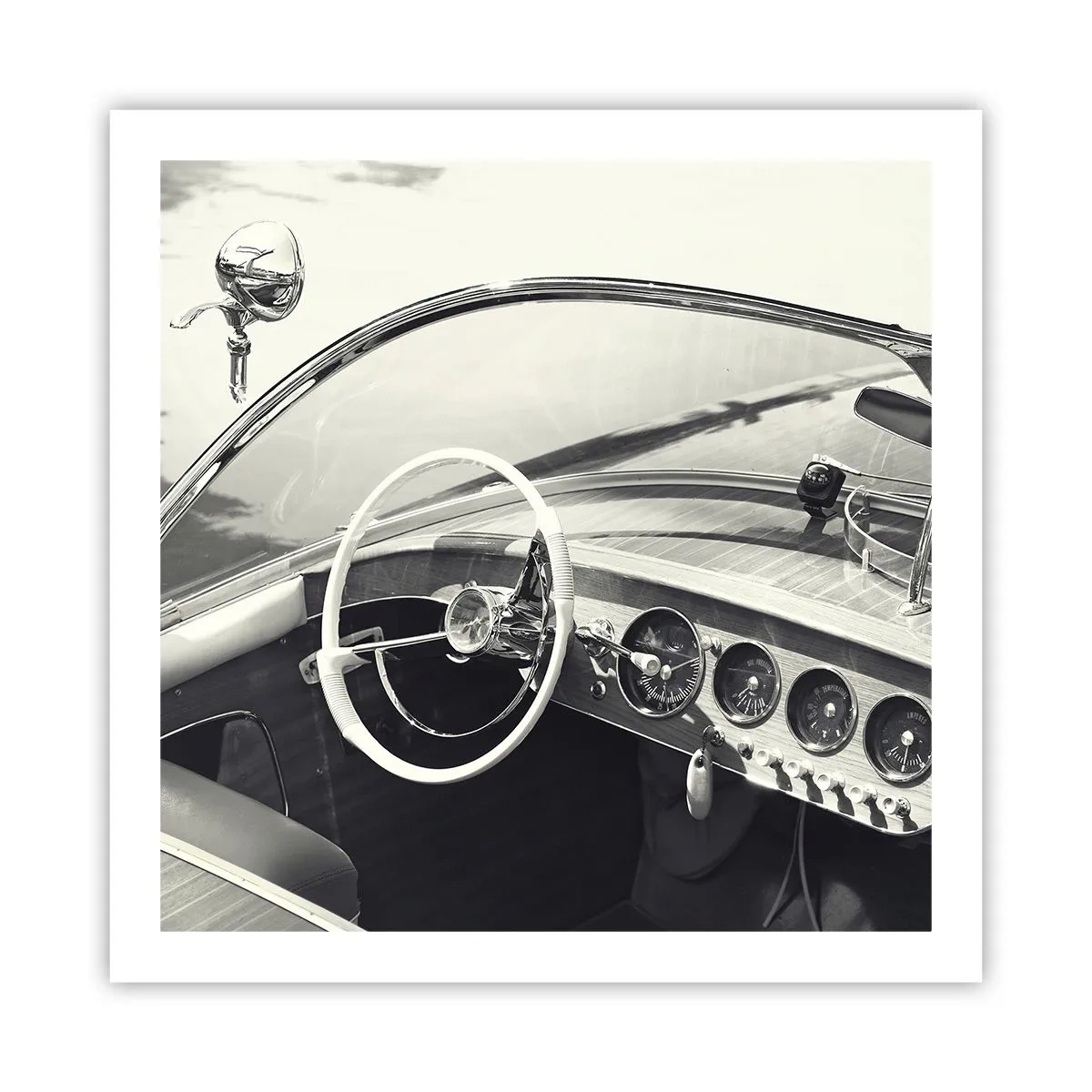 Poster - Il ricco e il povero - 60x60 cm