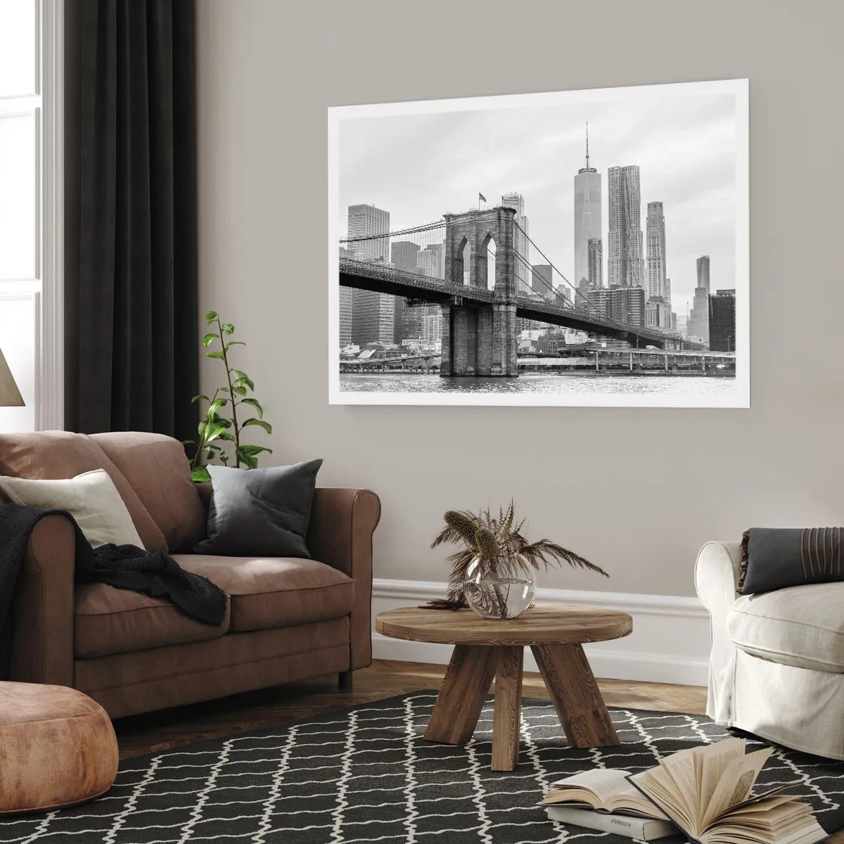 Poster - Atmosfera di New York - 40x30 cm