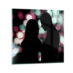 Quadro su vetro - Si! - 30x30 cm