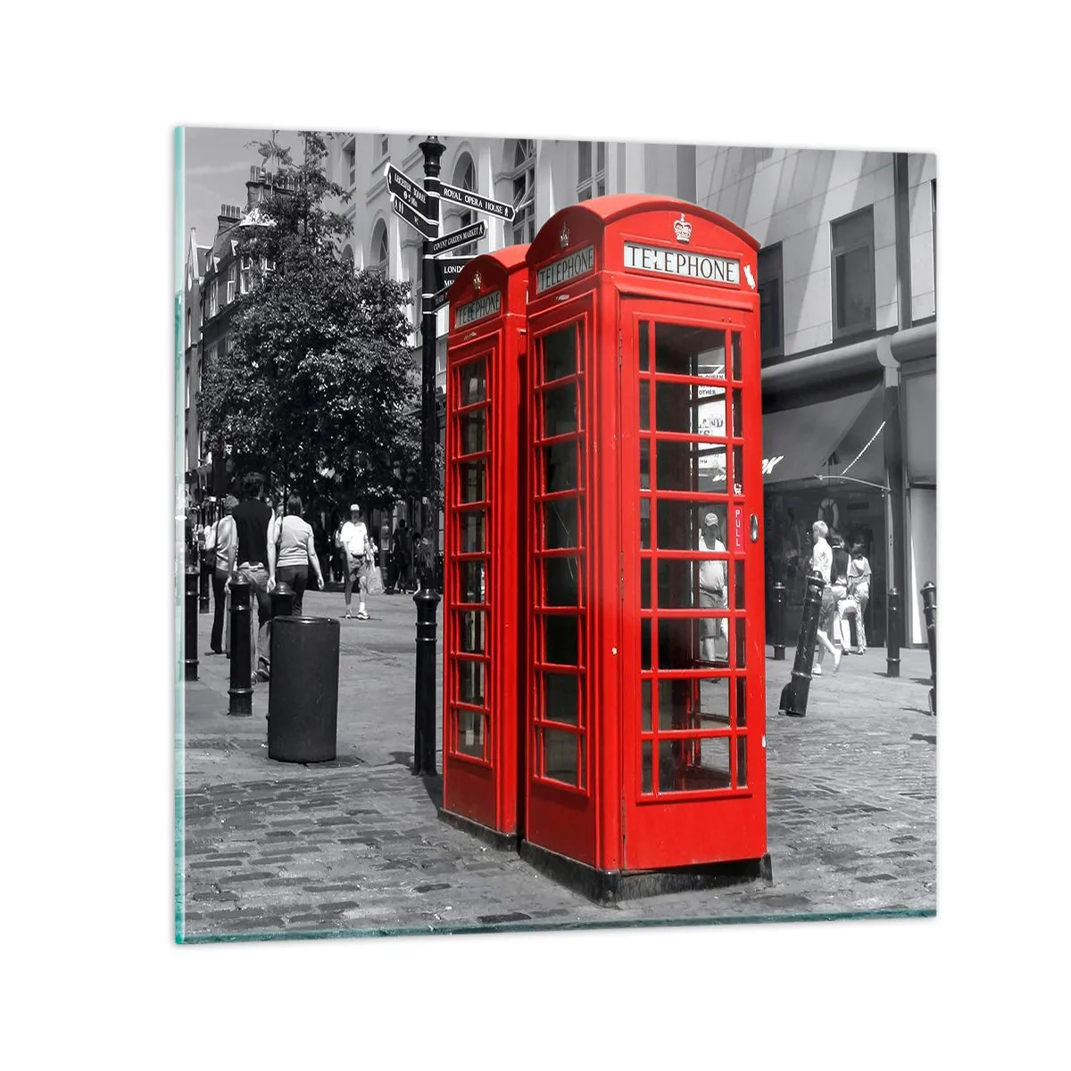 Quadro su vetro - , - 50x50 cm