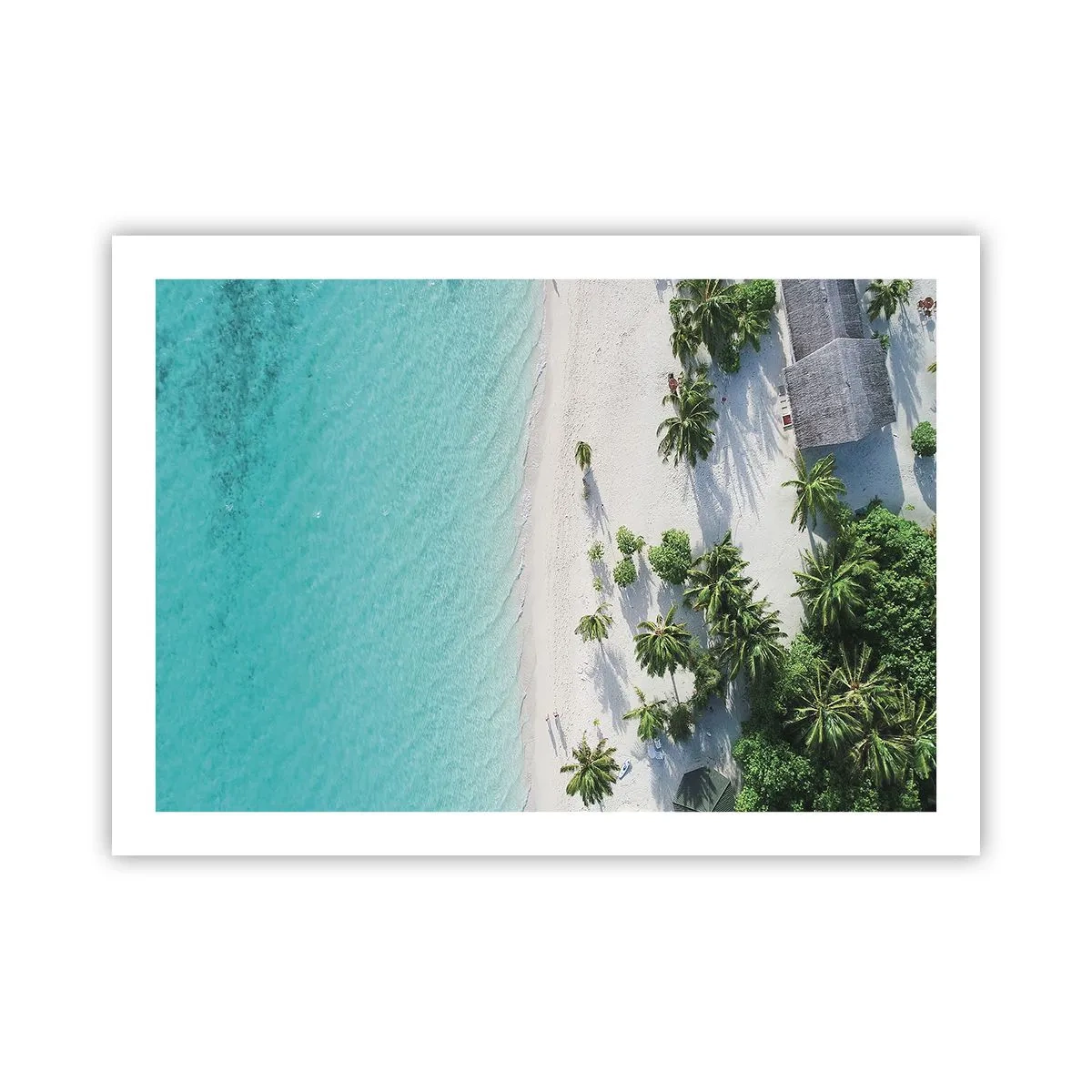 Poster - Vacanze in paradiso - 70x50 cm
