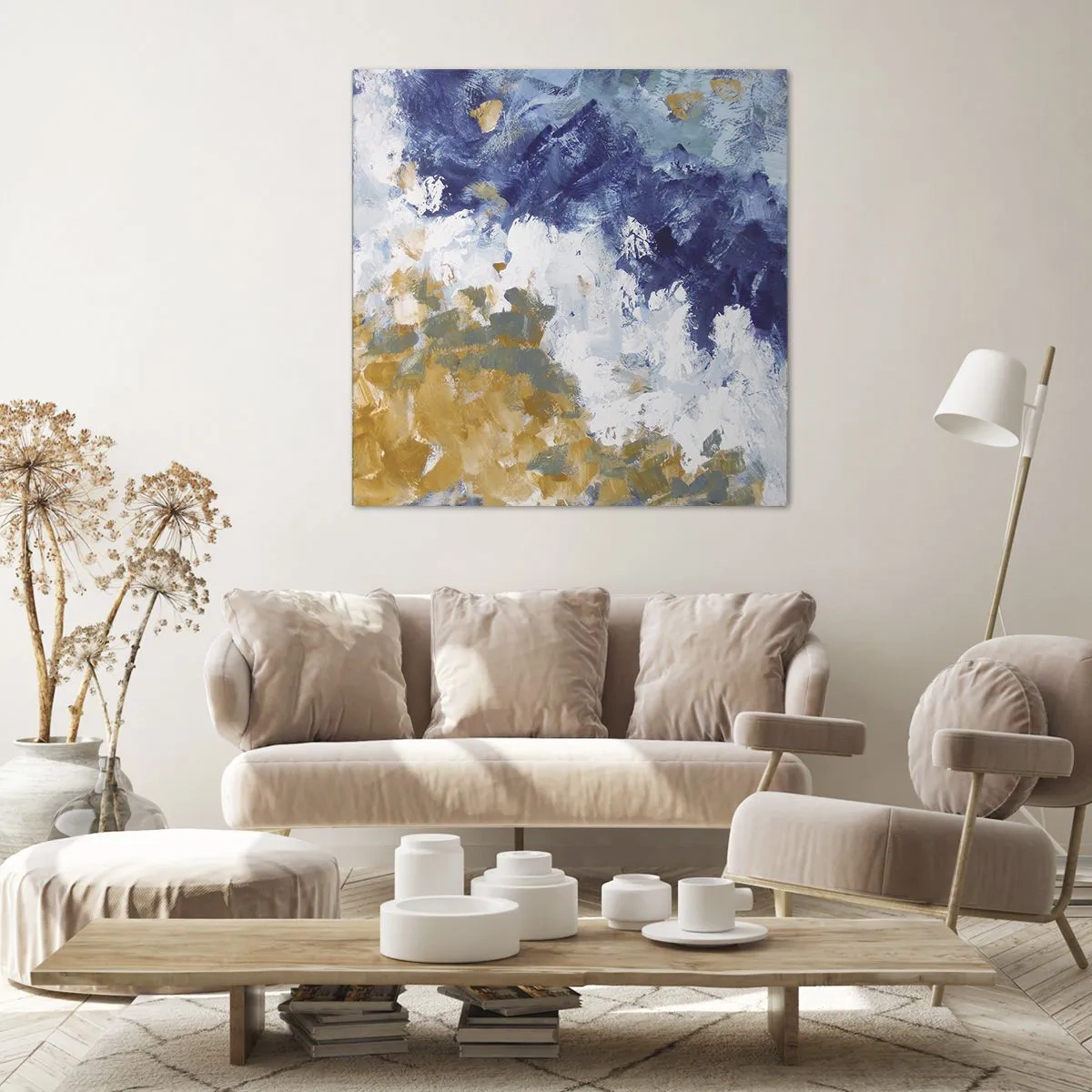 Quadro su tela - Stampe su Tela - La danza degli elementi - 50x50 cm