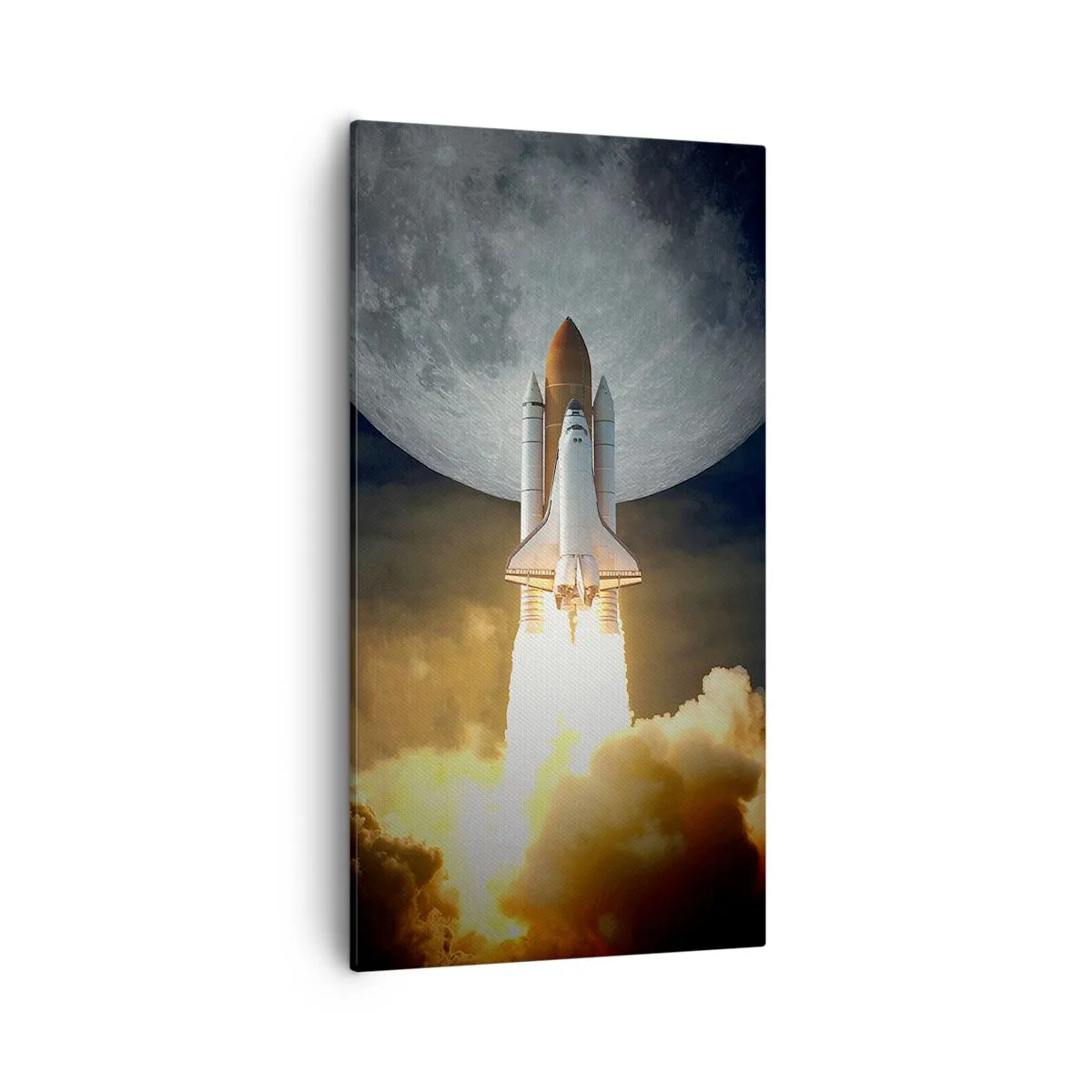 Quadro su tela - Stampe su Tela - L'inizio di un'avventura spaziale - 55x100 cm
