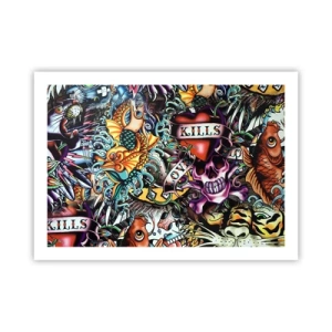 Poster - Il sogno del tatuatore - 70x50 cm