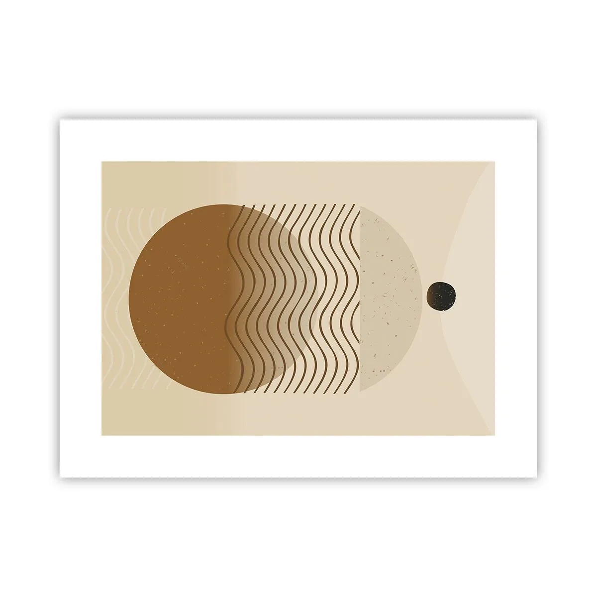 Poster - Sull'origine delle figure geometriche - 40x30 cm