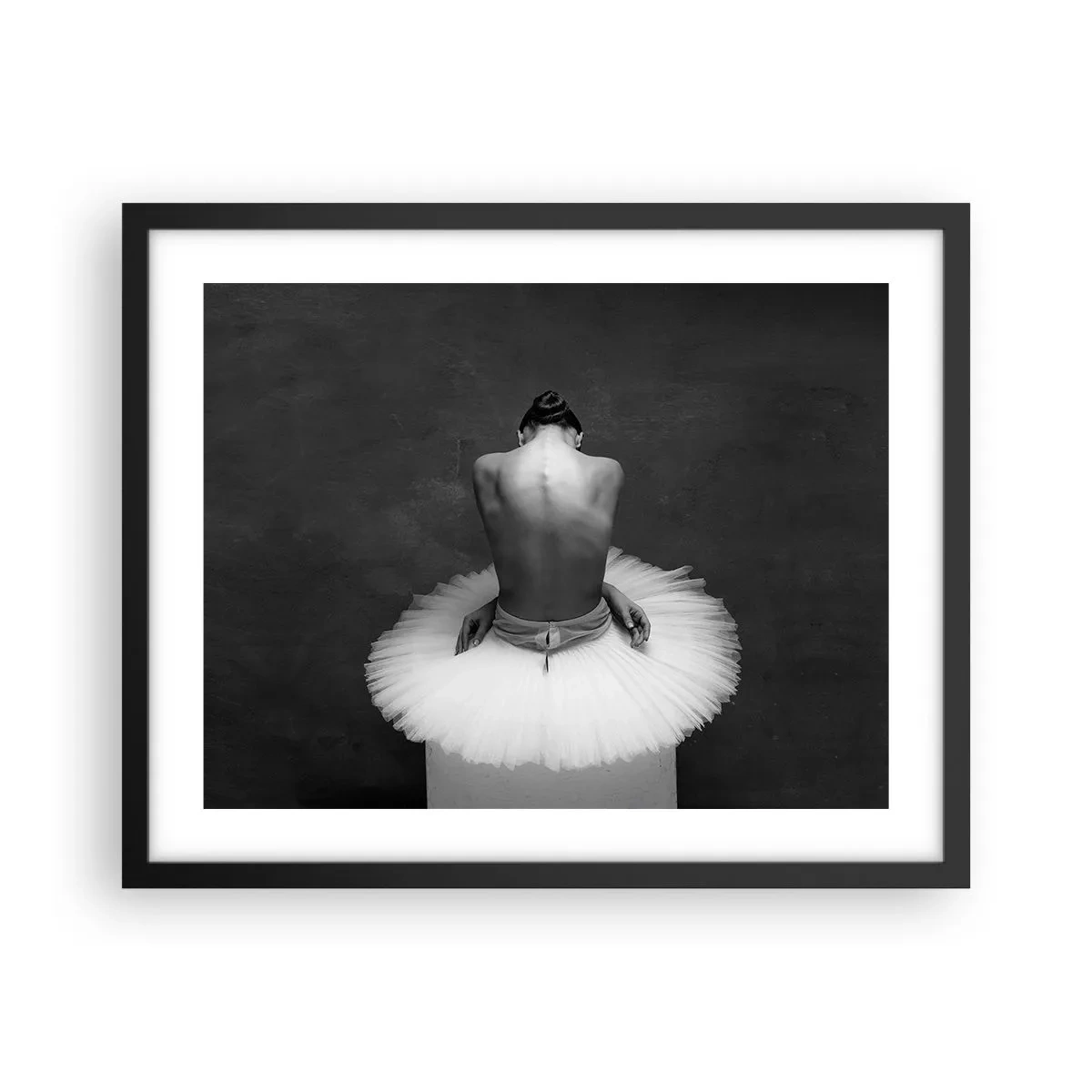 Poster in cornice nera - Fiorisce adesso - 50x40 cm