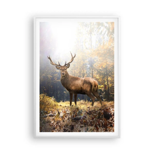 Poster in cornice bianca - Nella piena maestà - 70x100 cm