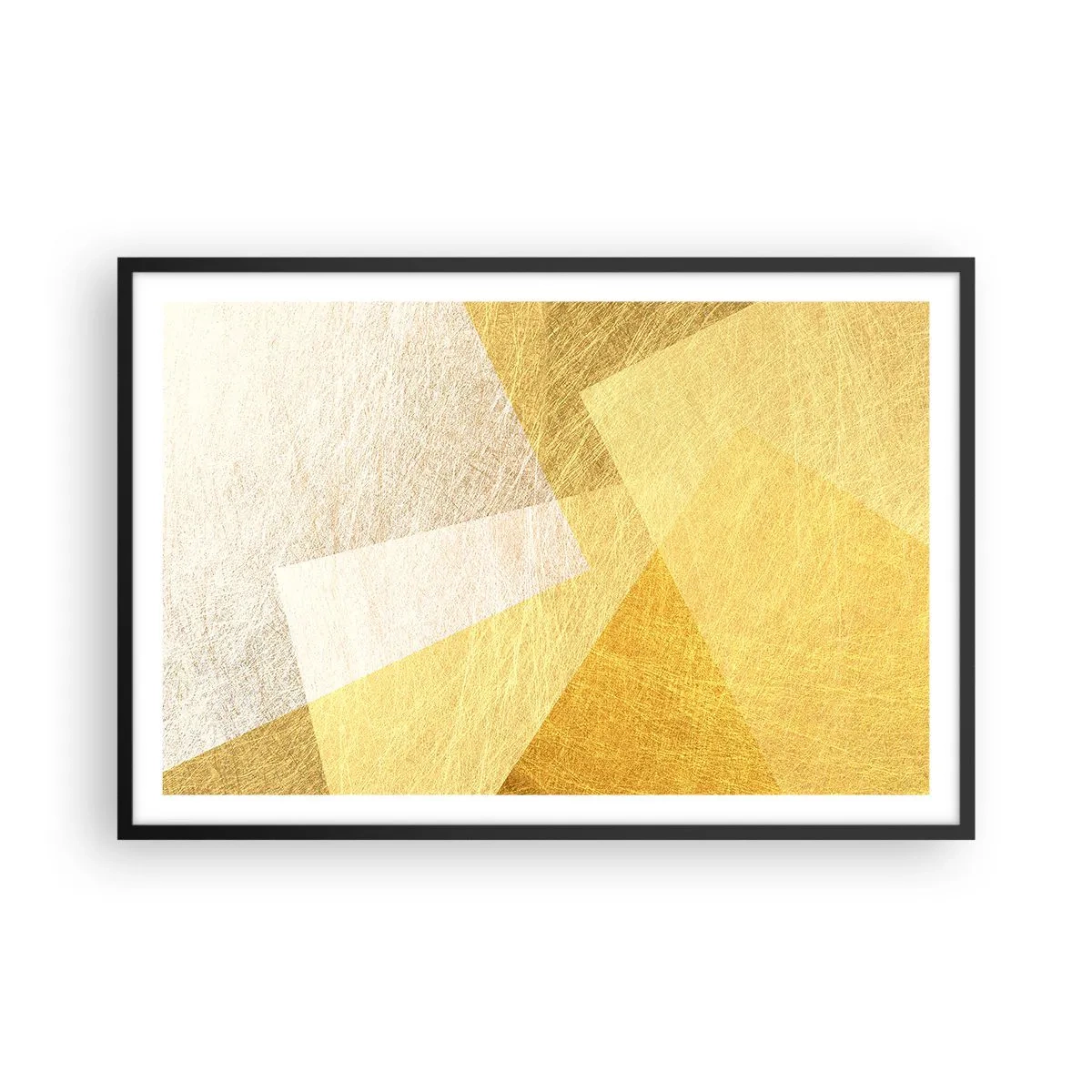 Poster in cornice nera - La pace della geometria - 91x61 cm
