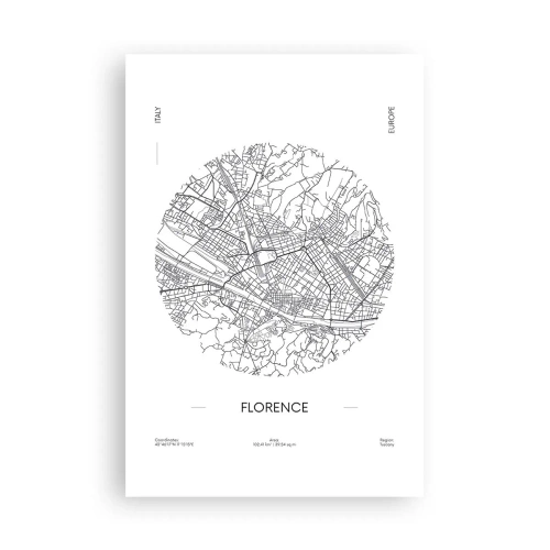 Poster - Anatomia di Firenze - 61x91 cm