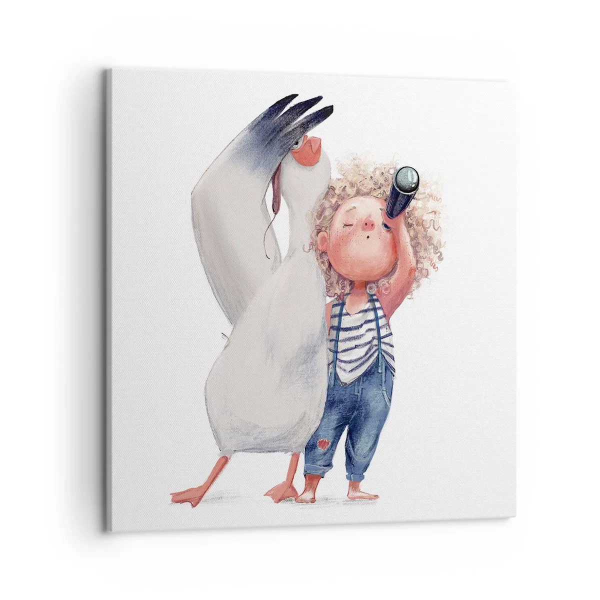 Quadro su tela - Stampe su Tela - Il progetto di un grande viaggio - 50x50 cm