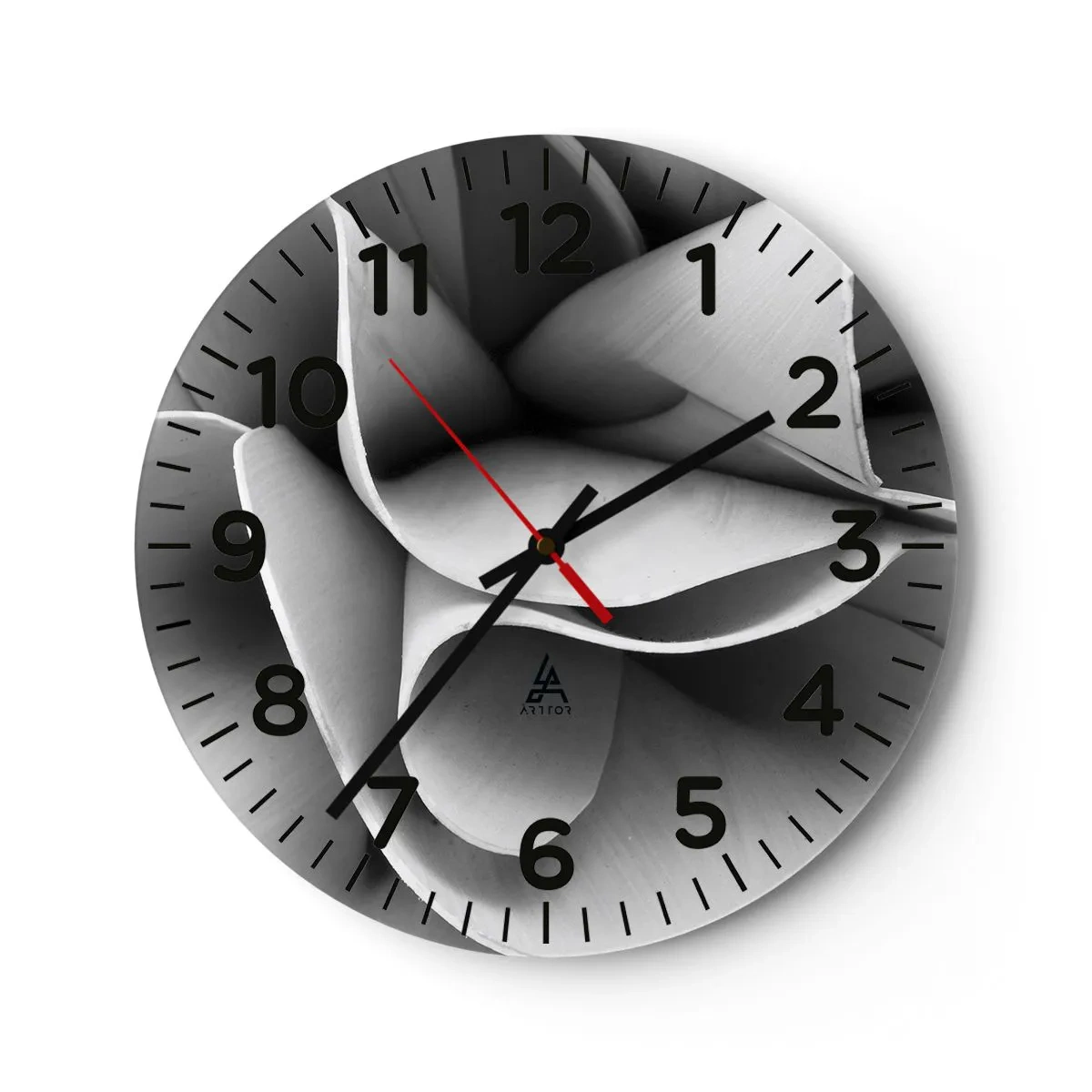Orologio da parete - Orologio in Vetro - Avviene nello spazio - 30x30 cm