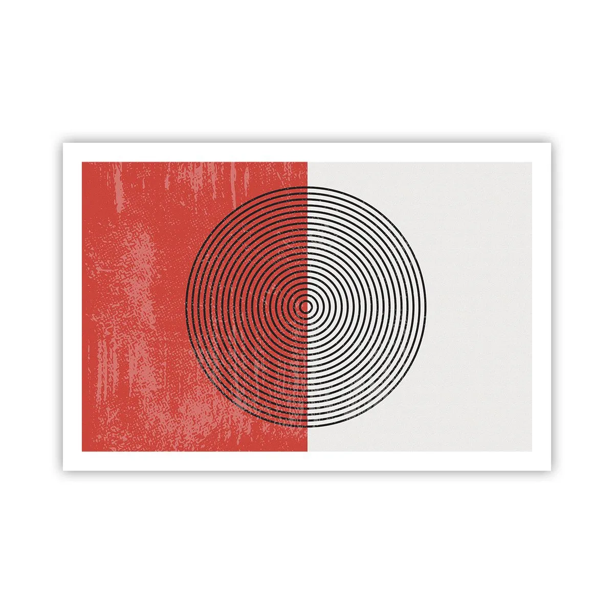 Poster - Dritto al centro - 91x61 cm