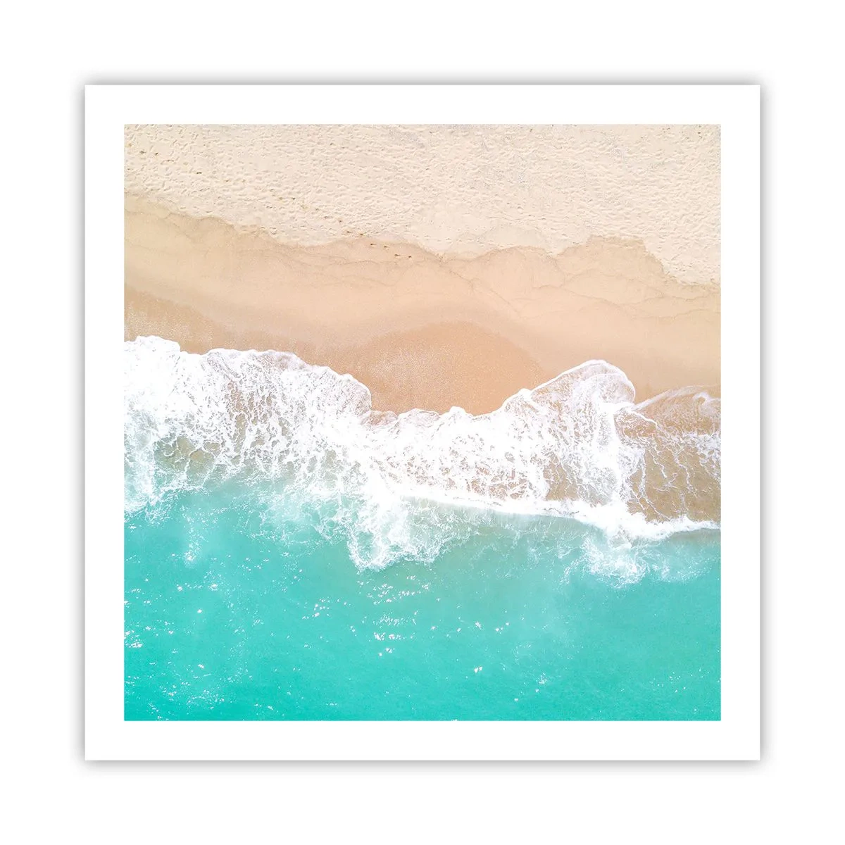 Poster - Un tocco carezzevole - 60x60 cm