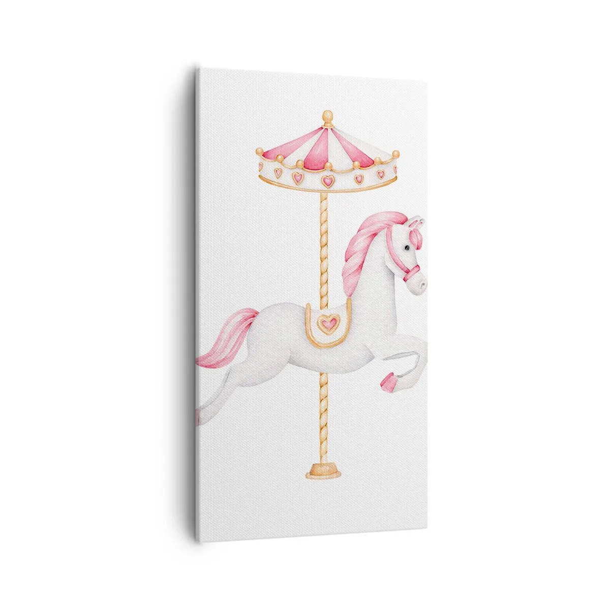 Quadro su tela - Stampe su Tela - Partito al galoppo. - 55x100 cm