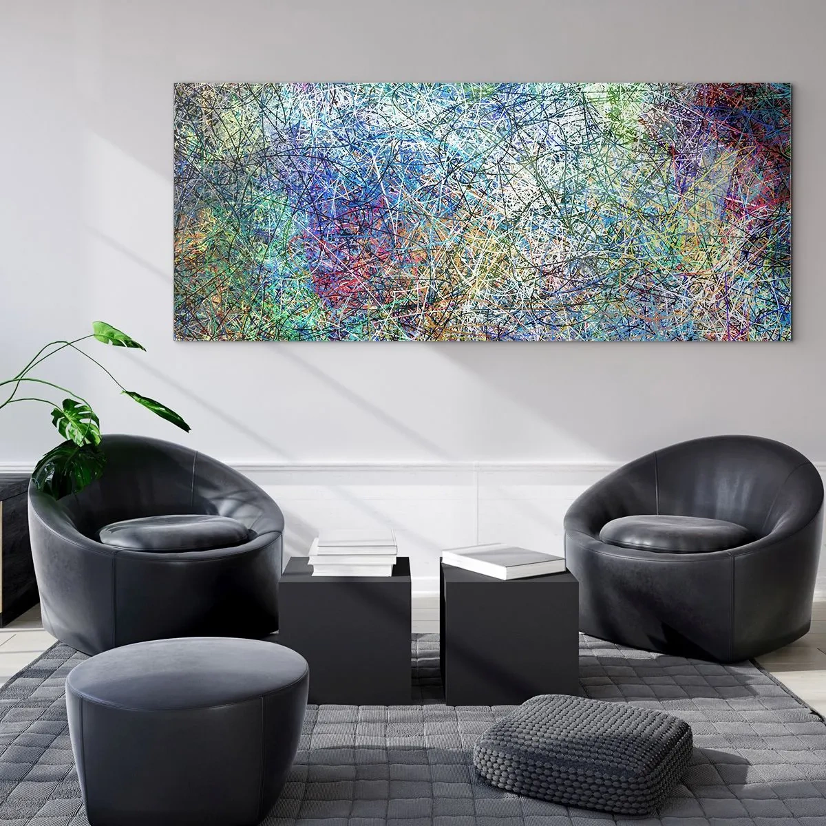 Quadro su vetro - Non è cosi semplice - 100x40 cm