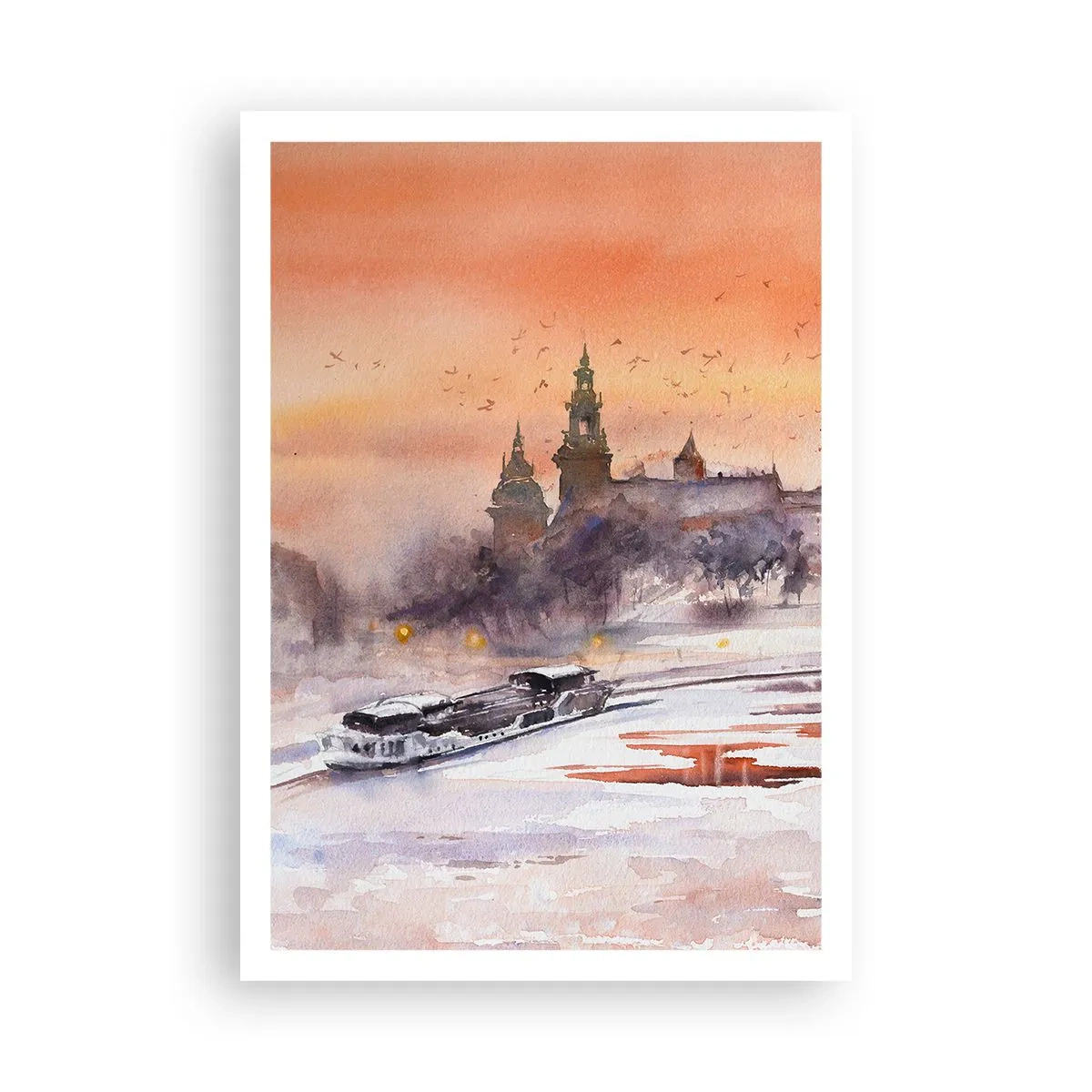 Poster - Tramonto reale - 70x100 cm