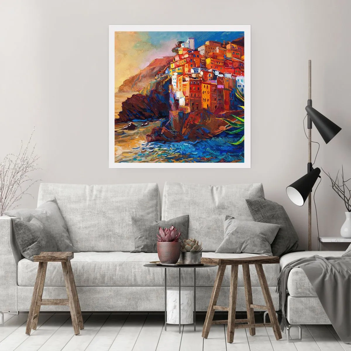 Poster - Atmosfera italiana - 30x30 cm