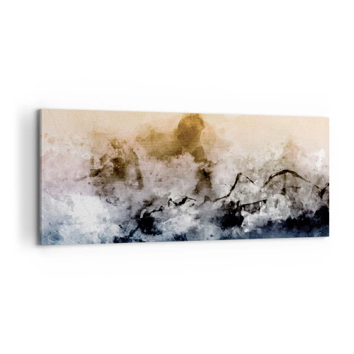Quadro su tela - Stampe su Tela - Immersi in una nuvola di nebbia - 100x40 cm