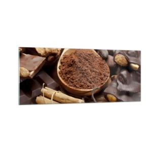 Quadro su vetro - Ideale per i momenti di tristezza - 100x40 cm