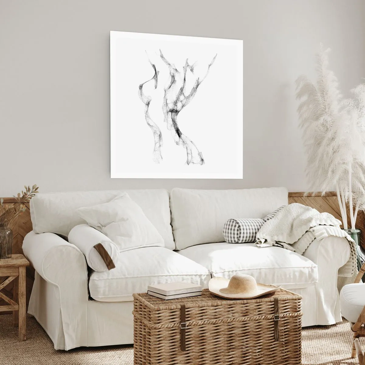 Poster - Bella e forte - 50x50 cm