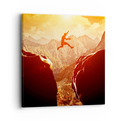 Quadro su tela - Stampe su Tela - Superare i confini - 40x40 cm
