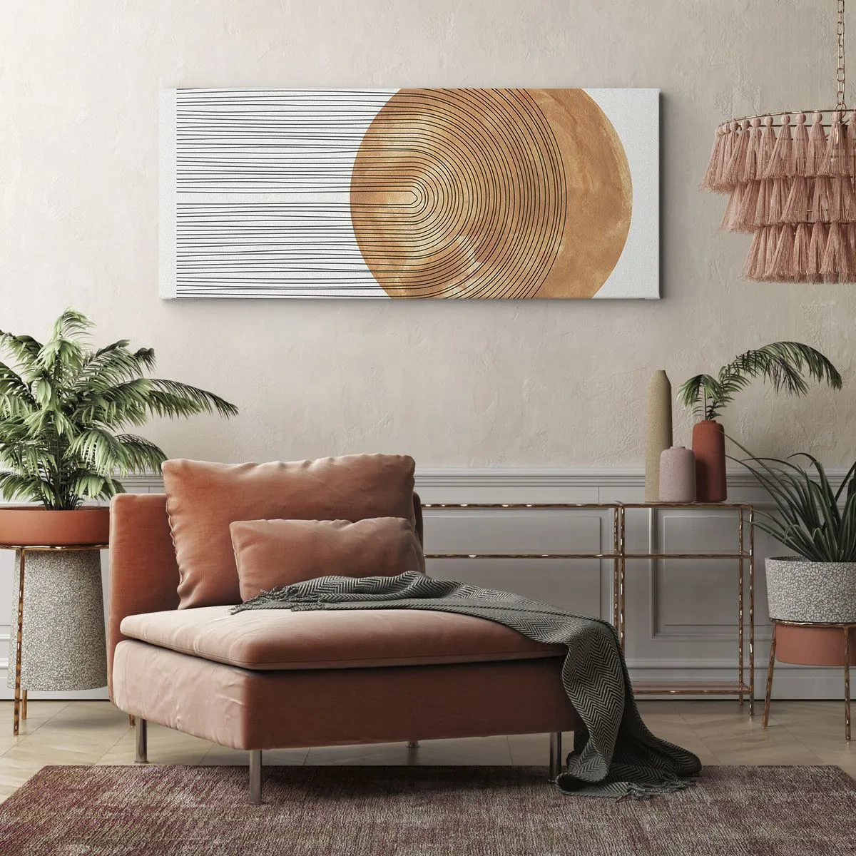 Quadro su tela - Stampe su Tela - Composizione solare - 100x40 cm