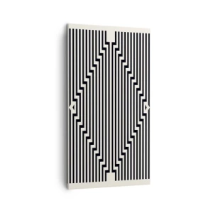 Quadro su tela - Stampe su Tela - Illusione geometrica - 45x80 cm