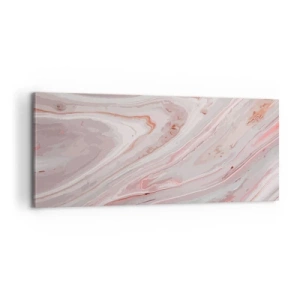 Quadro su tela - Stampe su Tela - Rosa liquido - 100x40 cm