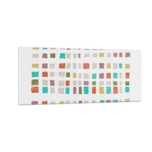 Quadro su vetro - Un gioco sconosciuto - 100x40 cm