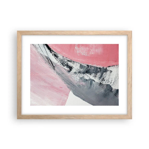 Poster in cornice rovere chiaro - Composizione abbinata - 40x30 cm