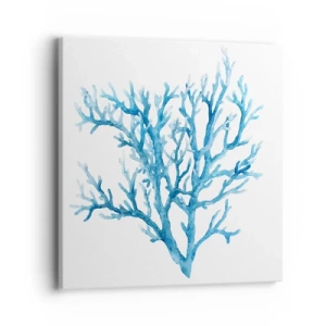 Quadro su tela - Stampe su Tela - Filigrana marina - 40x40 cm