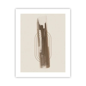 Poster - Un soffio di grigio - 40x50 cm