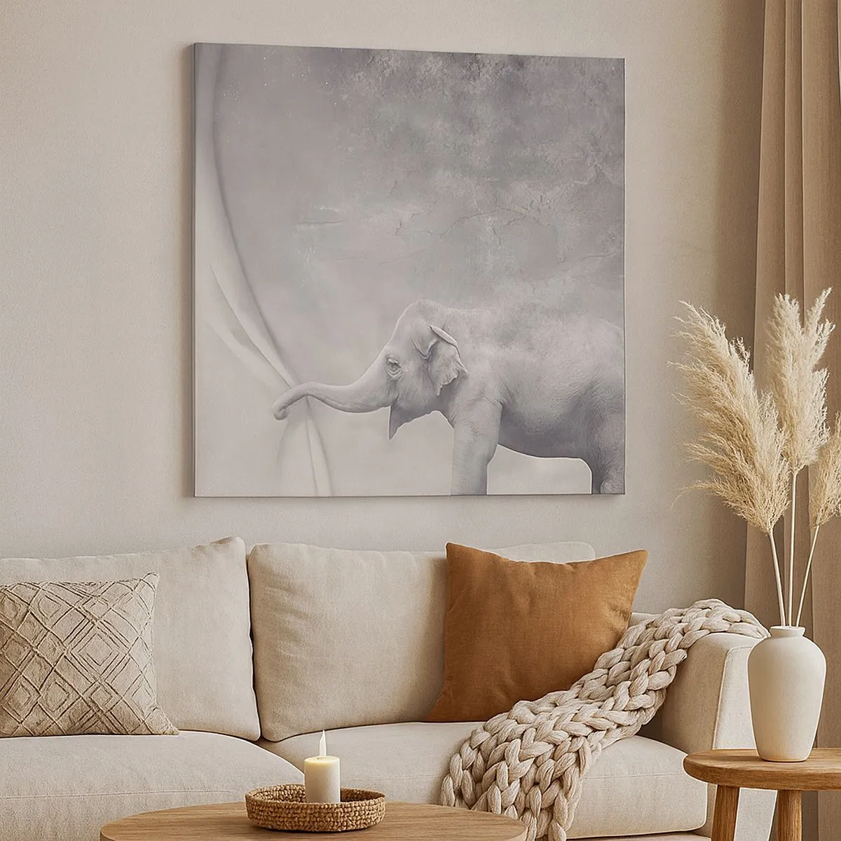 Quadro su tela - Stampe su Tela - Svelare il mistero - 30x30 cm