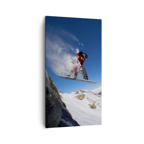 Quadro su tela - Stampe su Tela - E diventi parte del panorama - 45x80 cm