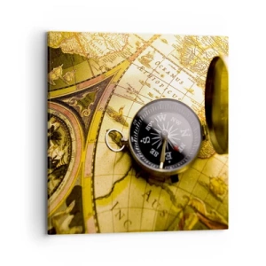 Quadro su tela - Stampe su Tela - Forse all'estremità del mondo? - 70x70 cm