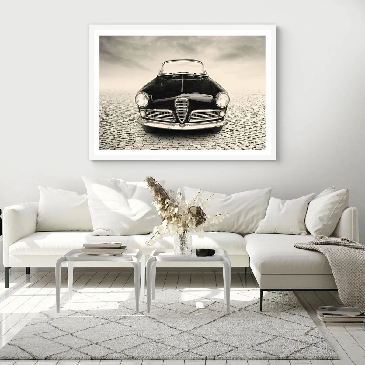 Poster in cornice bianca - Come non amarmi? - 100x70 cm