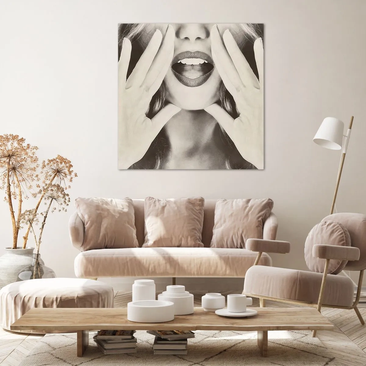 Quadro su tela - Stampe su Tela - Arrivo! - 40x40 cm