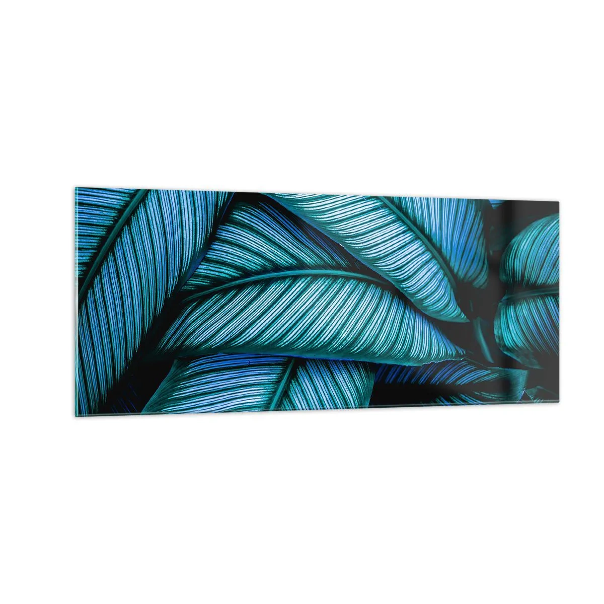 Quadro su vetro - Le linee della vita - 100x40 cm