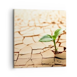 Quadro su tela - Stampe su Tela - L'indomita forza della vita - 70x70 cm