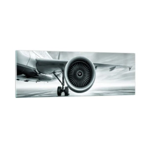 Quadro su vetro - C'è la forza! - 90x30 cm