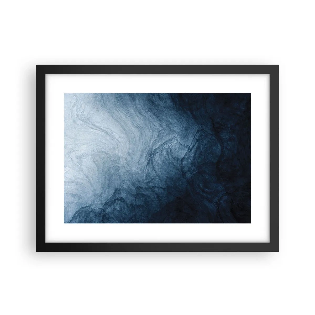 Poster in cornice nera - Arrivando in profondità - 40x30 cm