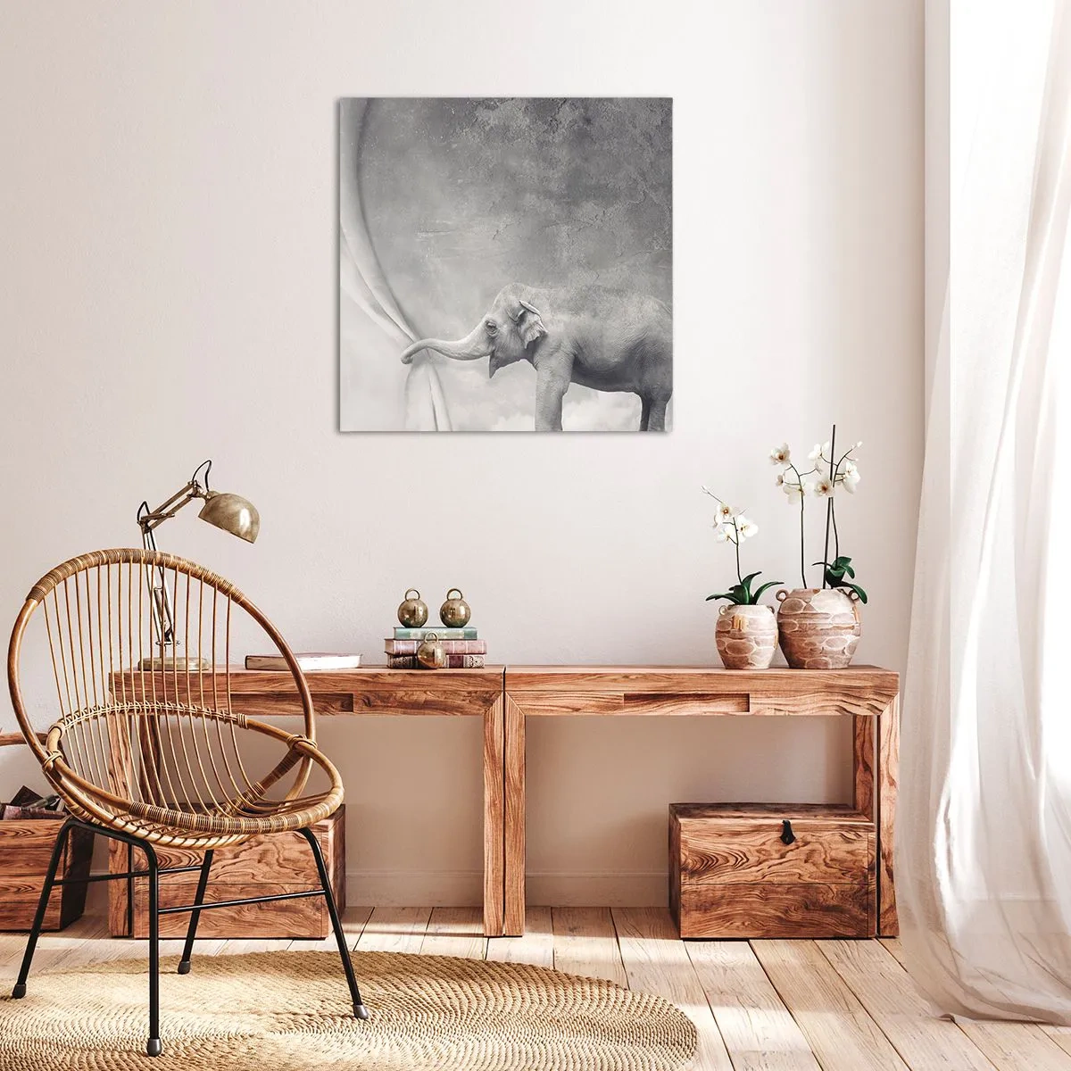 Quadro su tela - Stampe su Tela - Svelare il mistero - 60x60 cm