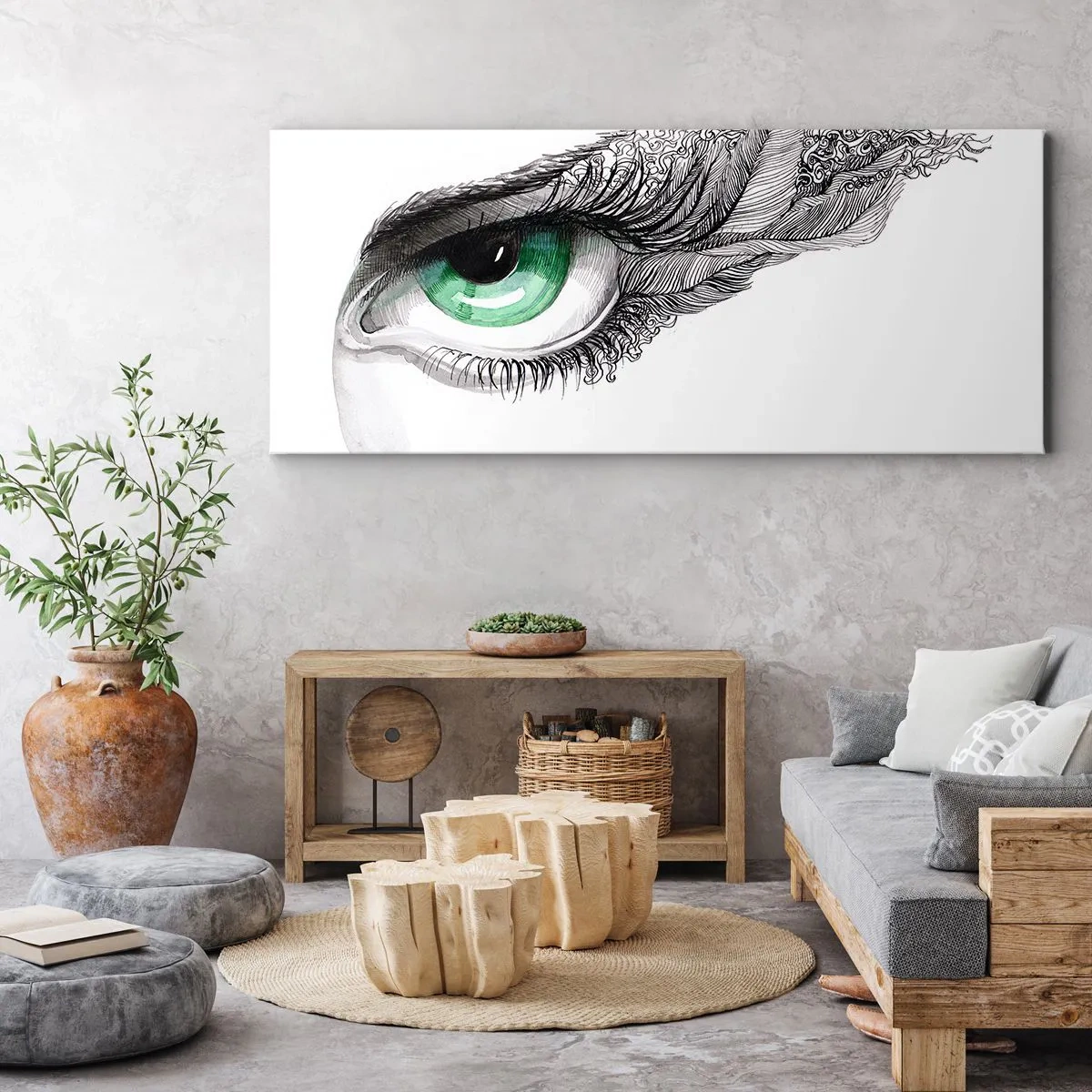Quadro su tela - Stampe su Tela - Bella e pronta all'attacco - 100x40 cm