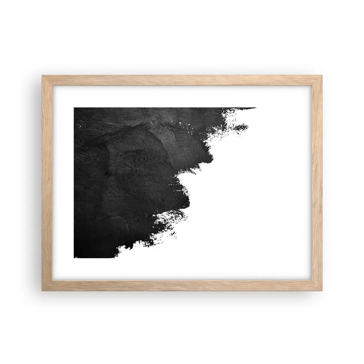 Poster in cornice rovere chiaro - Gli elementi: la terra - 40x30 cm
