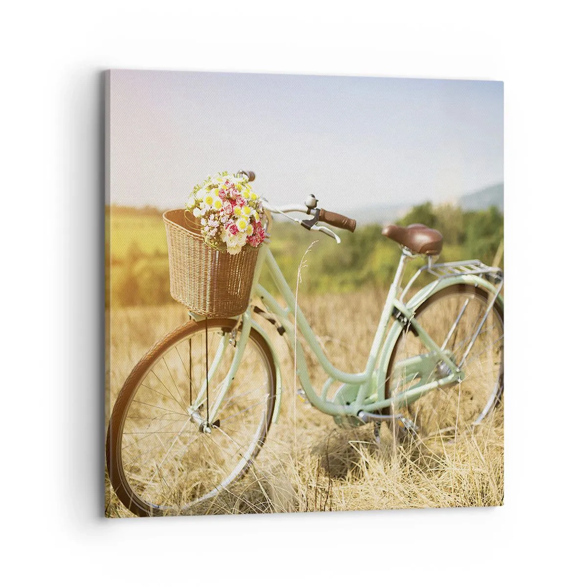 Quadro su tela - Stampe su Tela - Resto qui un attimo - 70x70 cm