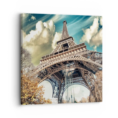 Quadro su tela - Stampe su Tela - L'autunno a Parigi... - 30x30 cm