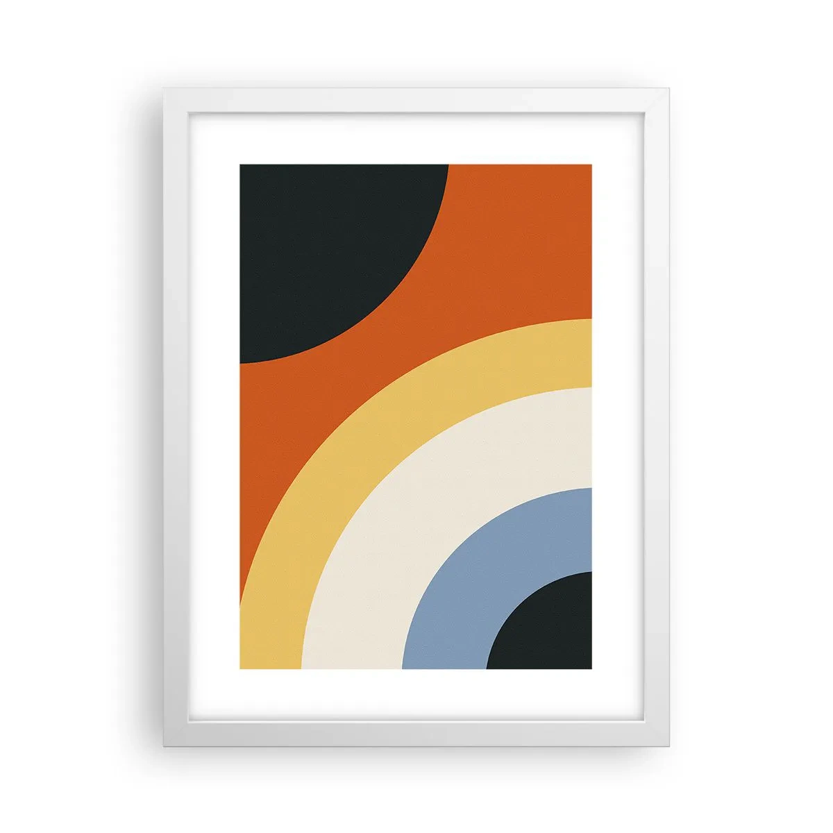 Poster in cornice bianca - Verso di se - 30x40 cm